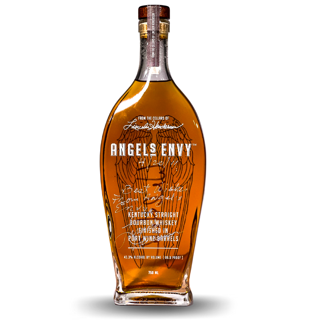 [BUY] Angels Envy | First Release | Signed by Lincoln & Wesley Henderson at CaskCartel.com -1