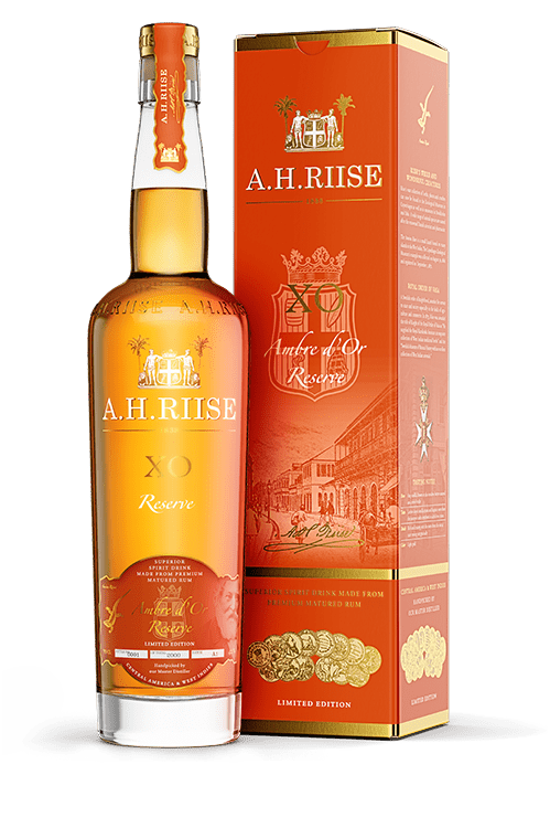 A.H. Riise XO Ambre d'Or Reserve Rum | 700ML at CaskCartel.com