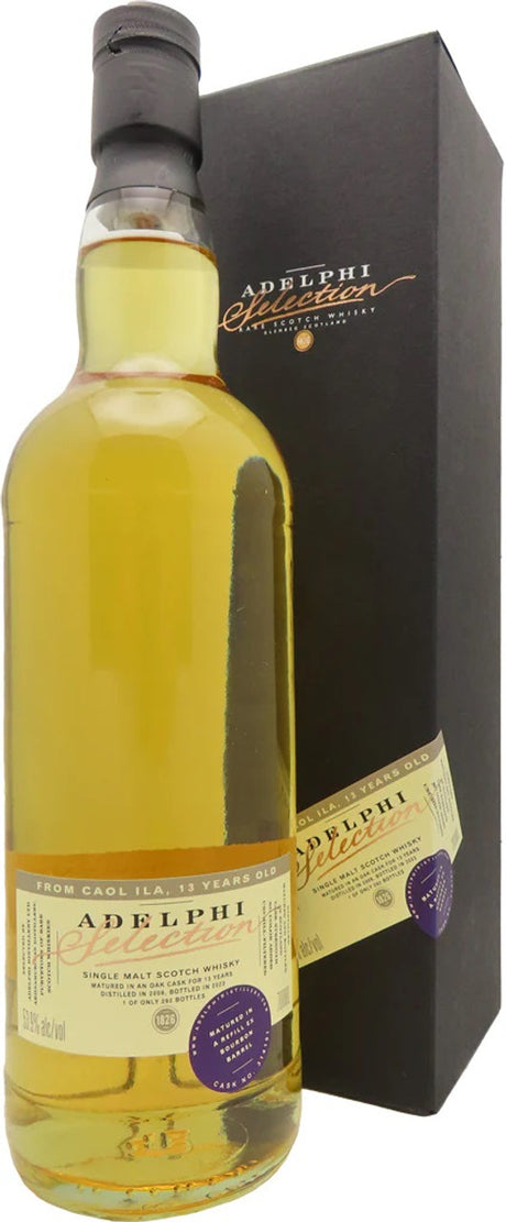 Adelphi Caol Ila 13 Year Old Islay Single Malt 2009 Proof 107.8 Whisky | 700ML at CaskCartel.com