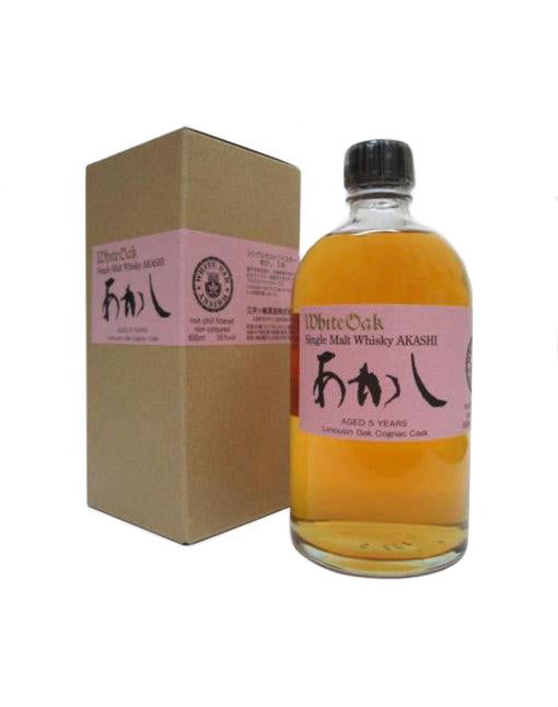 Akashi 5 Year Old Limousin Oak Cognac Cask Whisky | 500ML at CaskCartel.com