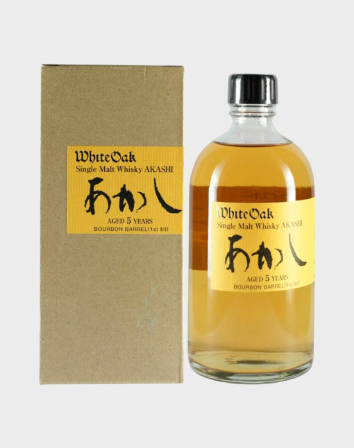 Akashi White Oak Aged 5 Bourbon Barrel (1st Fill) Whisky | 500ML at CaskCartel.com