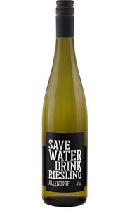 Save Water Drink Riesling 2022 Allendorf Wine