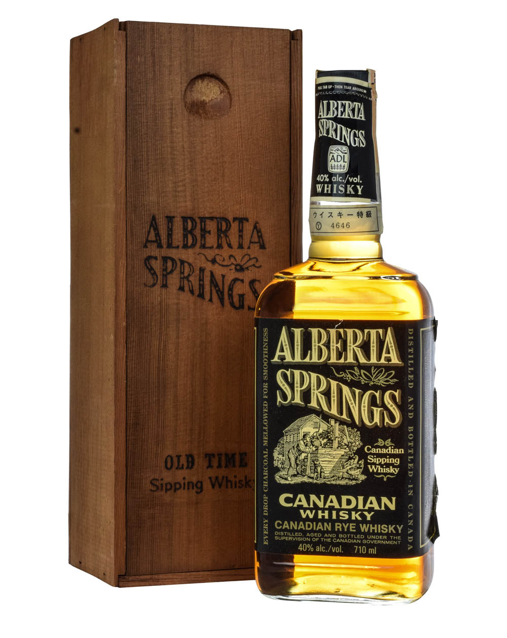 [BUY] Alberta Springs 1974 Old Time Canadian Whisky 700ML at