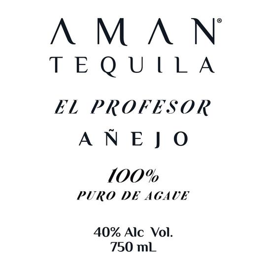 Aman El Profesor Anejo Tequila