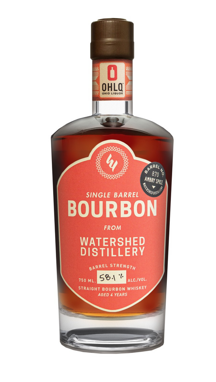 Watershed Distillery | OHLQ | Amber Spice Single Barrel Bourbon