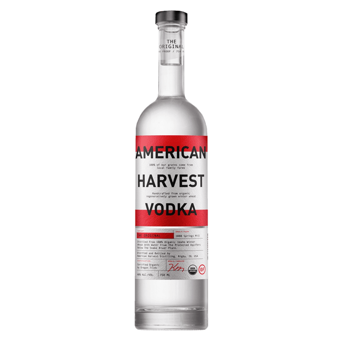 American Harvest Red Organic Vodka