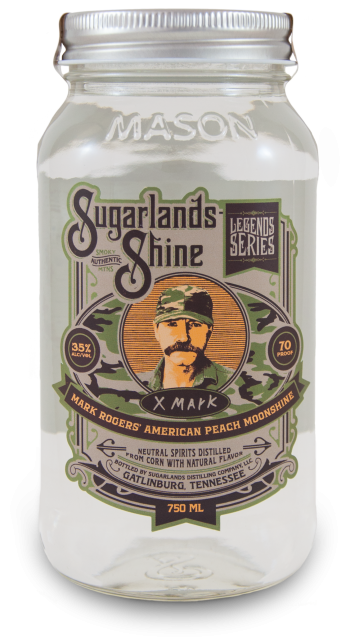 Sugarlands Shine Mark Rogers’ American Peach Moonshine - CaskCartel.com