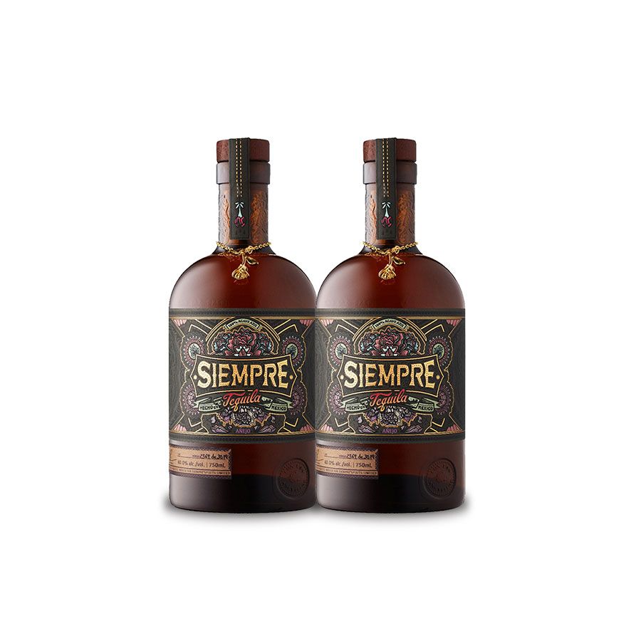 [BUY] Siempre Anejo Tequila (2) Bottle Bundle at CaskCartel.com -1