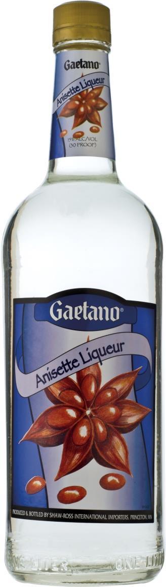 Gaetano Anisette Liqueur 1L