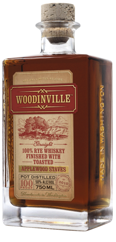 Woodinville Applewood Cask Finished Straight Bourbon Whiskey
