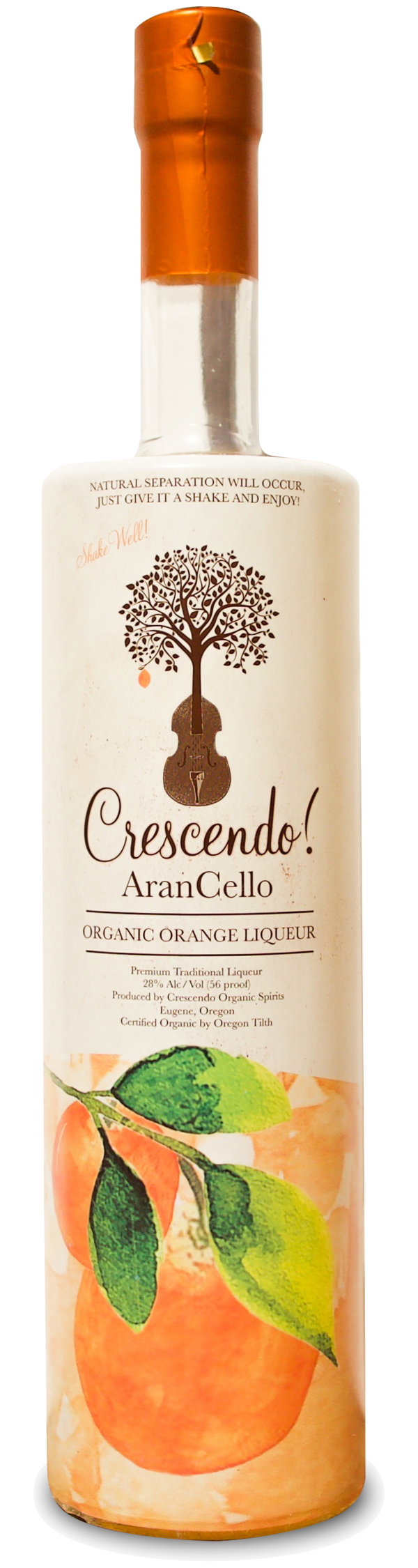 Crescendo AranCello Organic Orange Liqueur