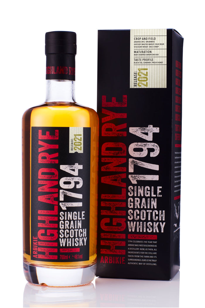 Arbikie 1794 Single Grain Highland 2021 Scotch Whisky