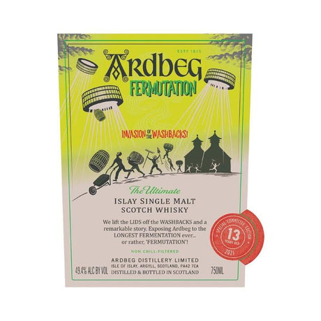 Ardbeg Fermutation Invasion Of The Washbacks! Islay Single Malt Scotch Whiskey at CaskCartel.com
