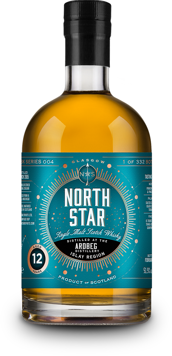 North Star Spirits Ardbeg 12 Year Old Single Malt Scotch Whisky