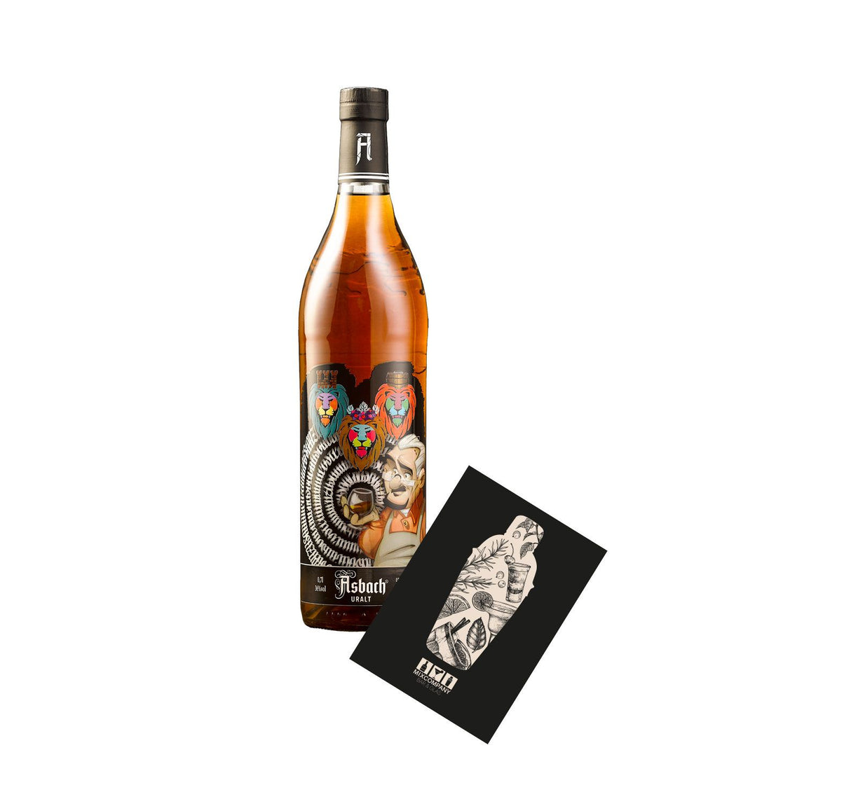 Asbach Uralt Limited Street Art Edition Brandy | 700ML at CaskCartel.com