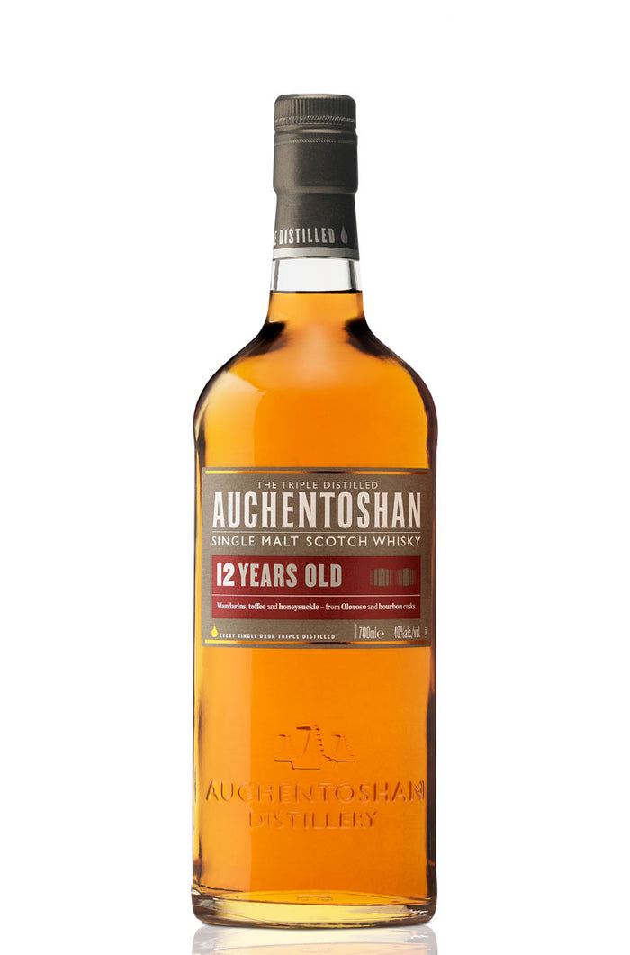 Auchentoshan 12 Year Old Lowland Single Malt Scotch Whisky