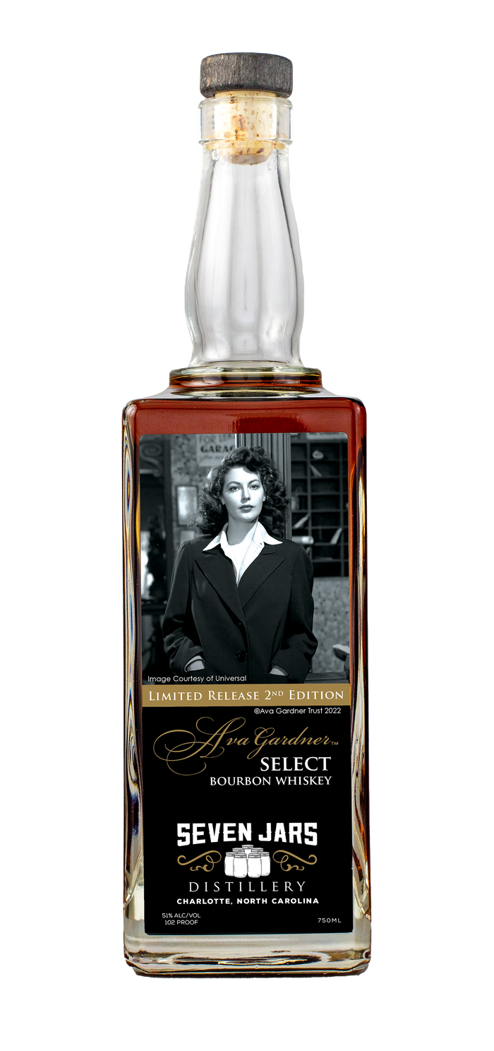 Seven Jars Ava Gardner  Limited Release 2nd Edition Select Bourbon Whiskey