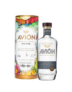 Avión Silver With Collector’s Edition Canister Tequila - CaskCartel.com