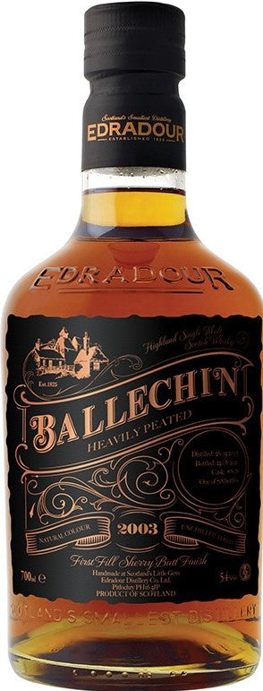 Edradour Ballechin 2003 (Bottled 2021) Sherry Butt Finish Scotch | 700ML at CaskCartel.com
