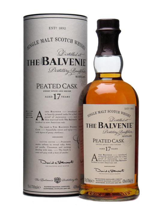 新品未開封 THE BALVENIE PEATED CASK 17年 BUY] Balvenie Peated Cask, 17 Year Old Single Malt Scotch | 700ML