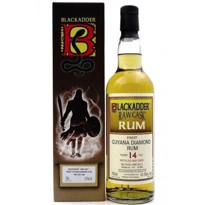 Blackadder Raw Cask Guyana Diamond 2003 14 Year Old Rum | 700ML