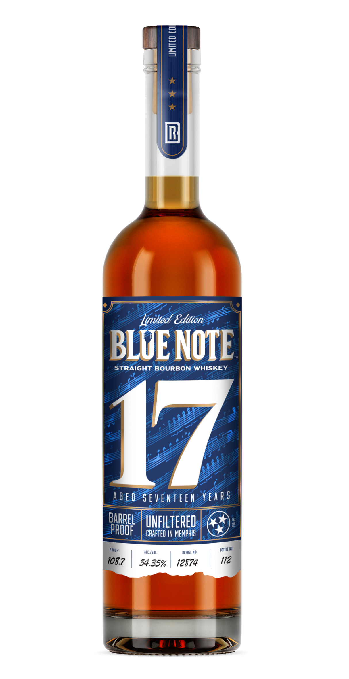 [BUY] Blue Note | 17 Year Old Barrel Proof | Tennessee Straight Bourbon Whiskey at CaskCartel.com