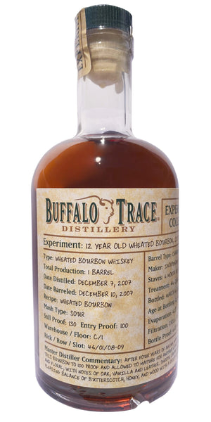 [BUY] Buffalo Trace Experimental Collection | 12 Year Old Wheated Bourbon, Cut at Four Years at CaskCartel.com