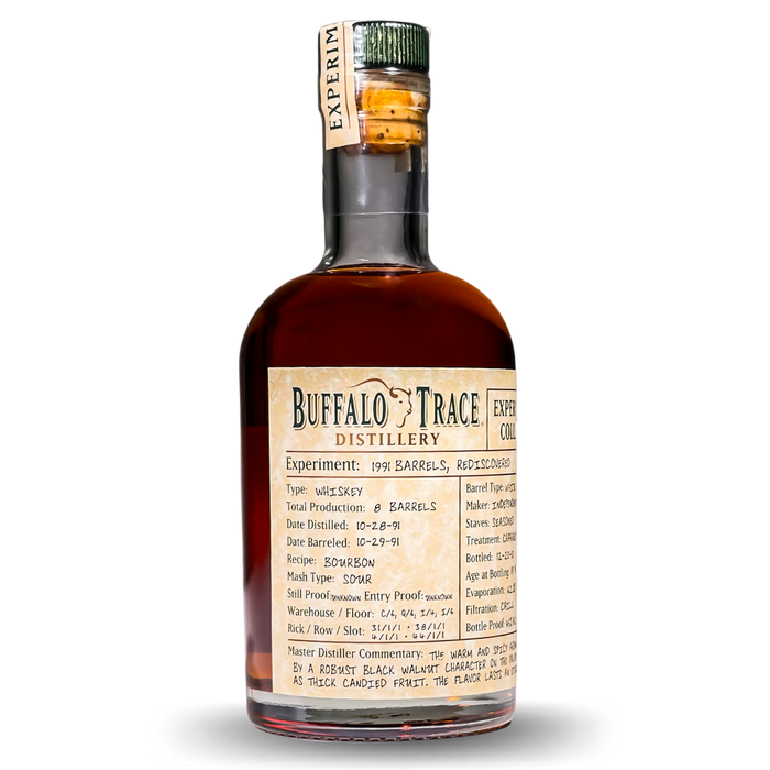 Buffalo Trace Experimental Collection | 1991 Barrels, Rediscovered (2 of 3)