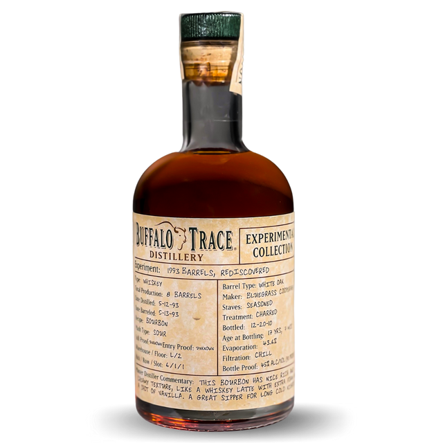 [BUY] Buffalo Trace Experimental Collection | 1993 Barrels, Rediscovered (3 of 3) at CaskCartel.com