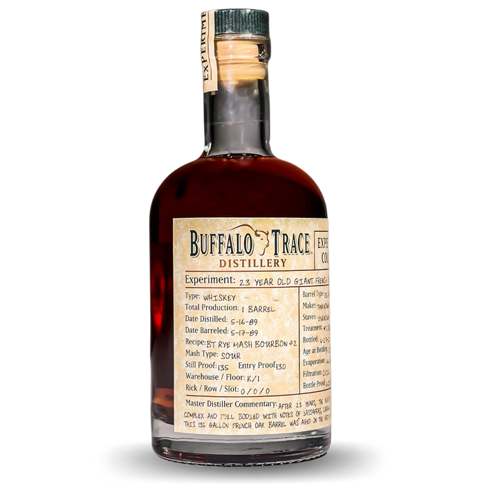 Buffalo Trace Experimental Collection | 23 Year Old Giant French Oak Barrel (2 of 2)