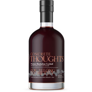 Concrete Thoughts You Belong to the City Manhattan Cocktail | 375ML at CaskCartel.com