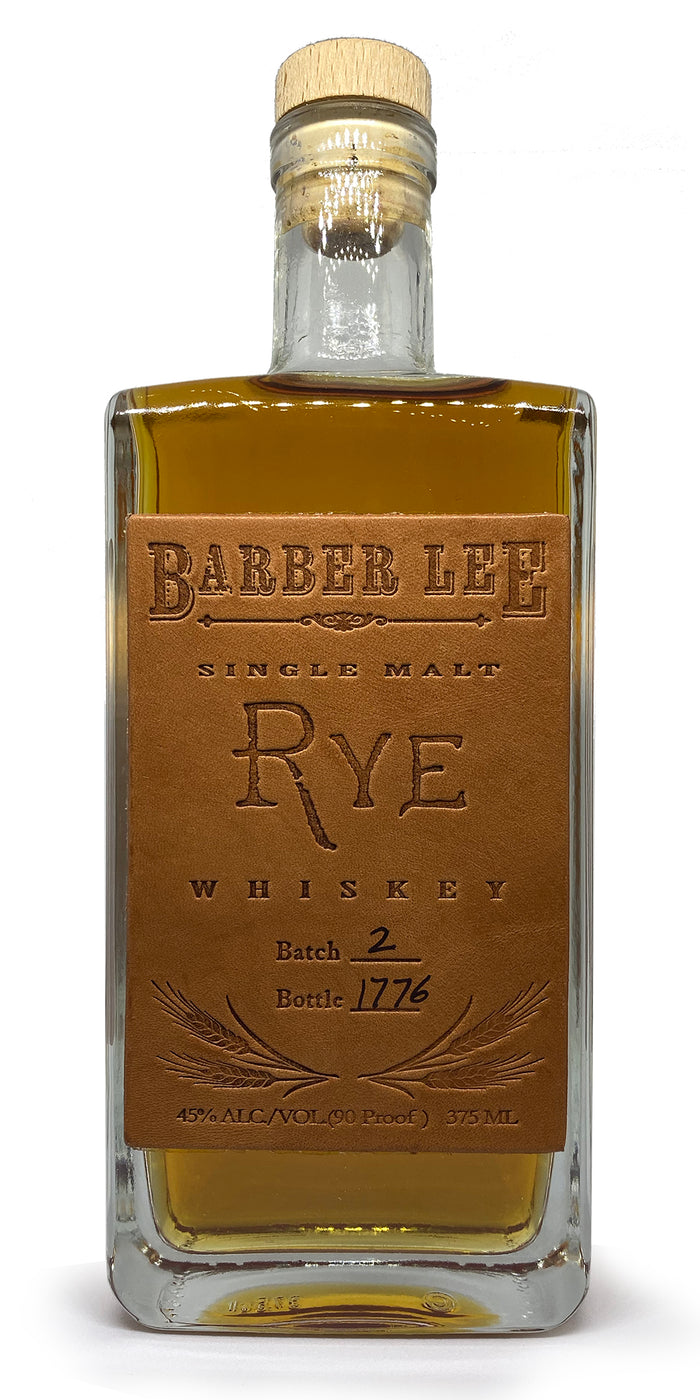 Barber’s Lee Single Malt Rye Whiskey