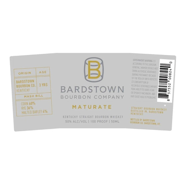 Bardstown Bourbon Company Maturate Kentucky Straight Bourbon Whiskey at CaskCartel.com