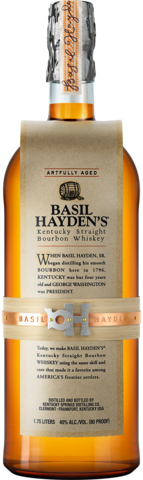 Basil Hayden's Kentucky Straight Bourbon Whiskey | 1.75L at CaskCartel.com