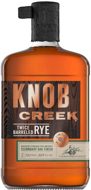 Knob Creek Twice Barreled Rye Bourbon Whiskey - CaskCartel.com