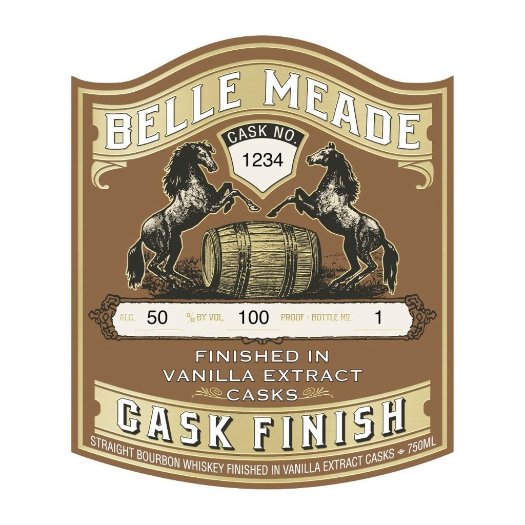 Belle Meade Vanilla Extract Cask Finish Cask no. 1234 Straight Bourbon Whiskey at CaskCartel.com