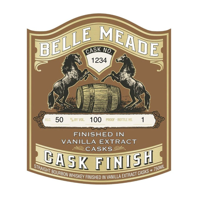 Belle Meade Vanilla Extract Cask Finish Cask no. 1234 Straight Bourbon Whiskey at CaskCartel.com