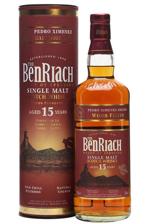 Benriach 15 Year Old Pedro Ximenez Single Malt Scotch Whisky - CaskCartel.com