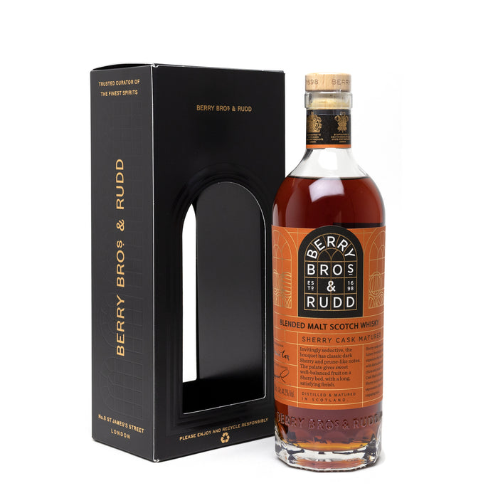 Berry Bros. & Rudd Sherry Cask Single Malt The Classic Range Scotch Whisky | 700ML
