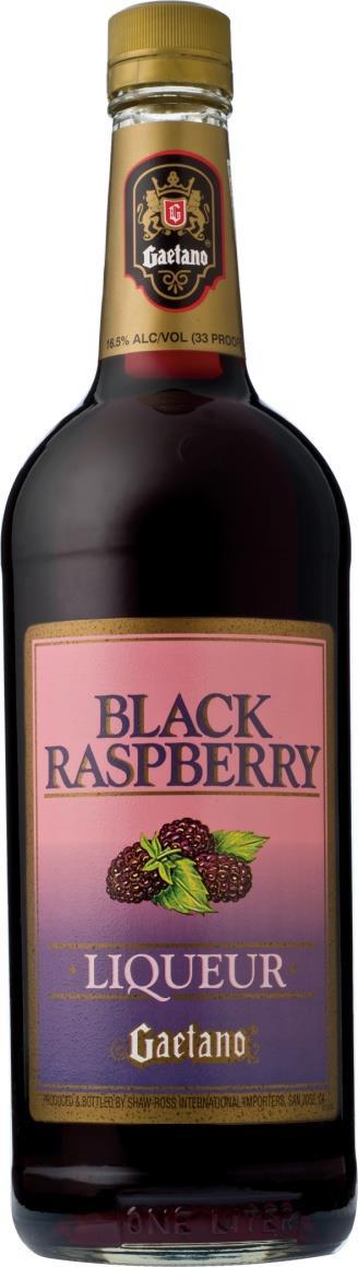 Gaetano Black Raspberry Liqueur 1L