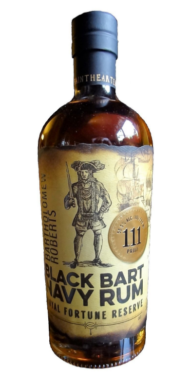 Black Bart Bartholomew Roberts Royal Fortune Reserve Navy Rum