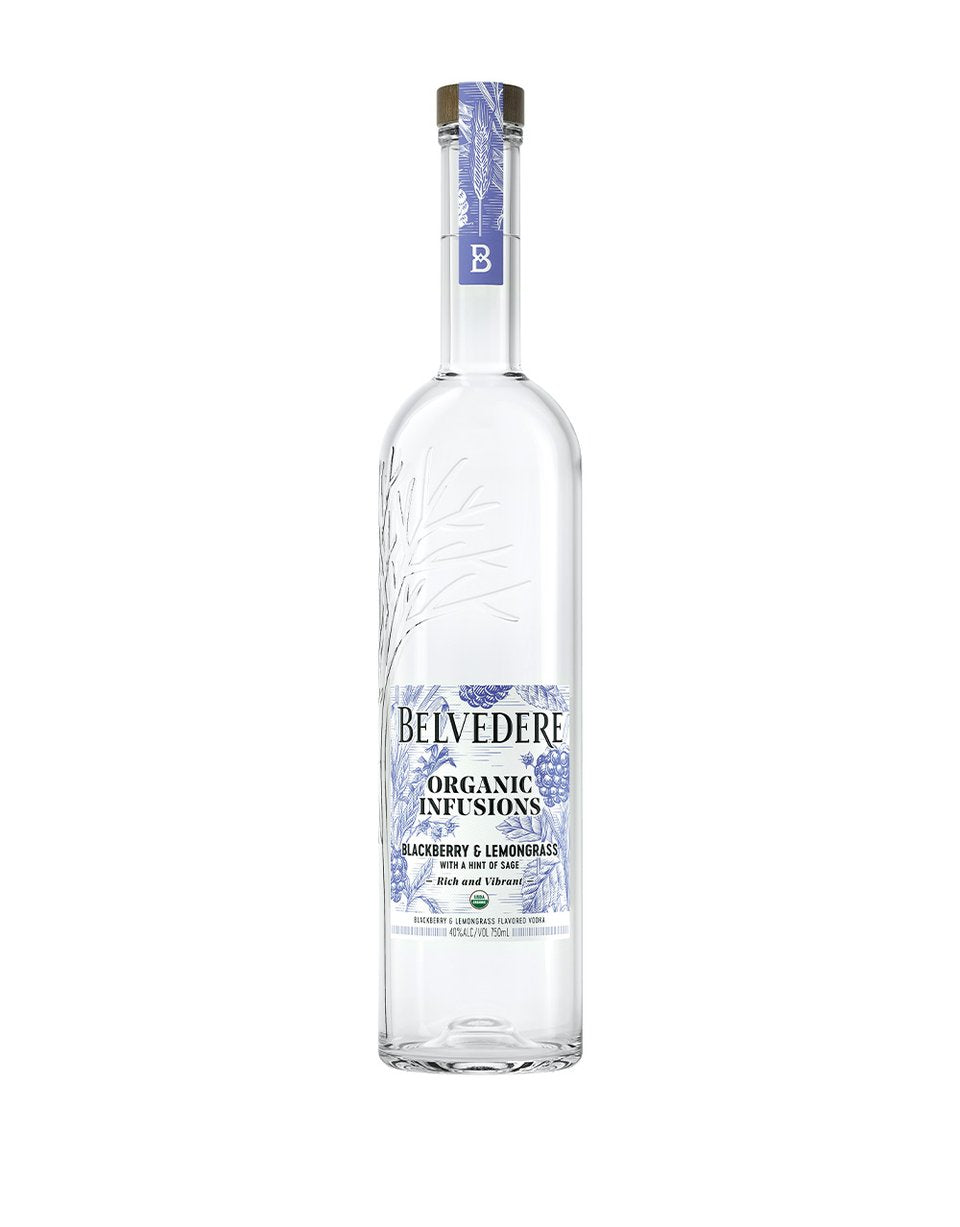 Belvedere Organic Infusions Blackberry & Lemongrass Vodka at CaskCartel.com