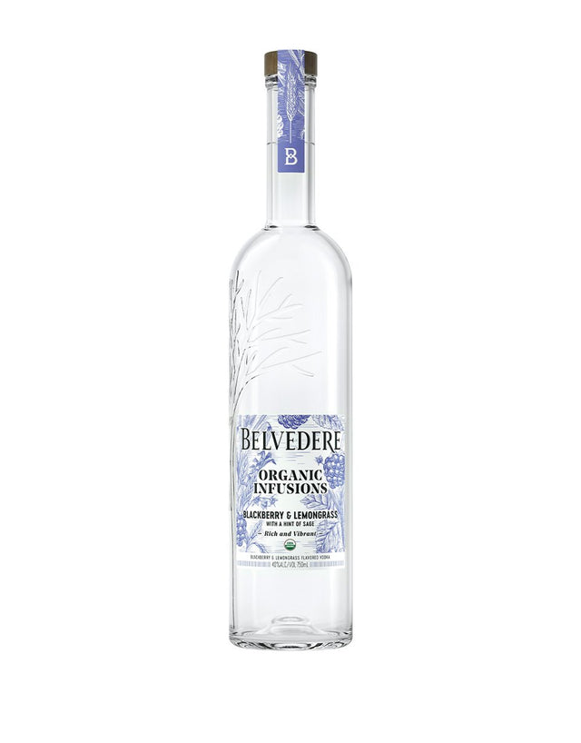 Belvedere Organic Infusions Blackberry & Lemongrass Vodka at CaskCartel.com