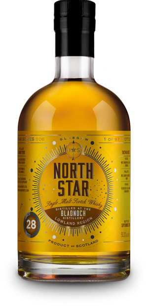 North Star Spirits Bladnoch 28 Year Old Single Malt Scotch Whiskey - CaskCartel.com