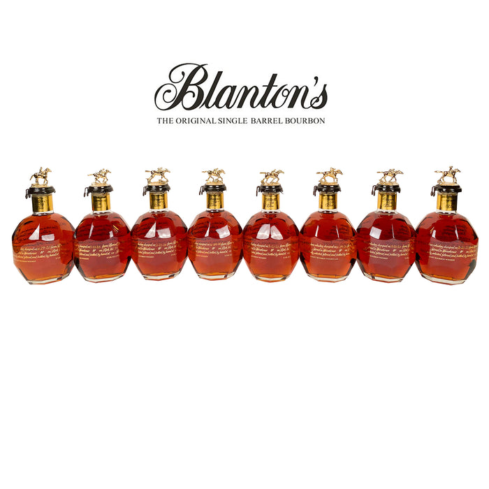 Blanton's Gold Edition | FULL COMPLETE HORSE COLLECTION | (8) 750ml Bottles