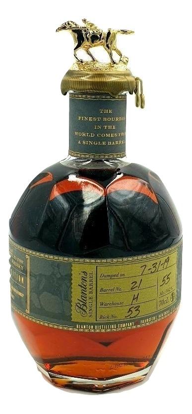 Blanton's La Maison du Whisky Singapore Exclusive Barrel#20 2019 Kentucky Straight Bourbon Whiskey 700ML