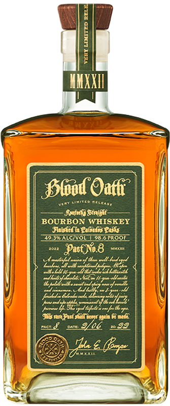 Blood Oath Pact 8 | 2022 One-Time Limited Release | Kentucky Straight Bourbon Whiskey