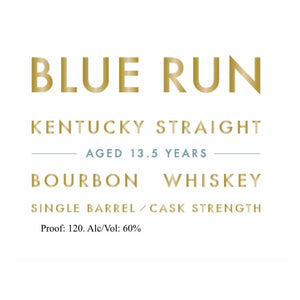 Blue Run 13.5 Year Old Single Barrel Cask Strength Bourbon Whiskey at CaskCartel.com