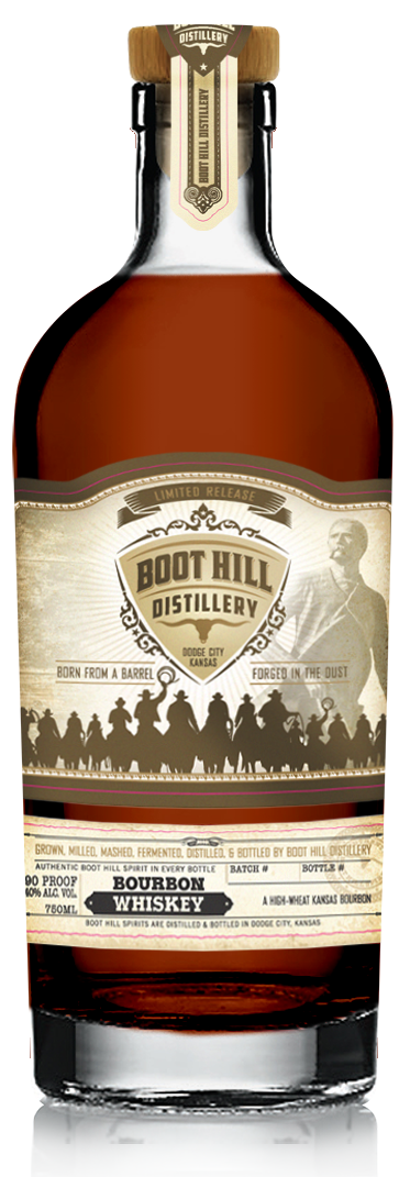 Boot Hill Bourbon Whiskeyのボトル画像