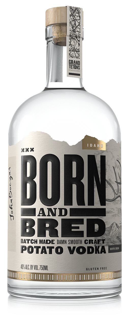 Born and Bred Batch Made Damn Smooth Craft Idaho Potato Vodka at CaskCartel.com